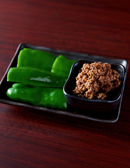 肉味噌ピーマン